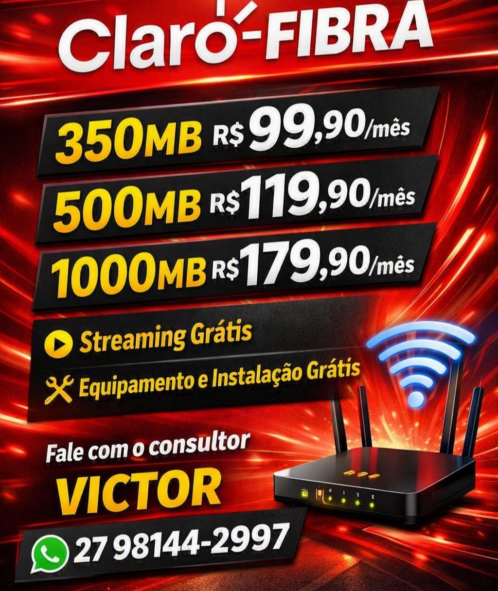 🌐 Internet A Partir de R$ 99,90