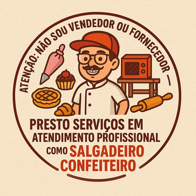  Salgadeiro e Confeiteiro profissional 