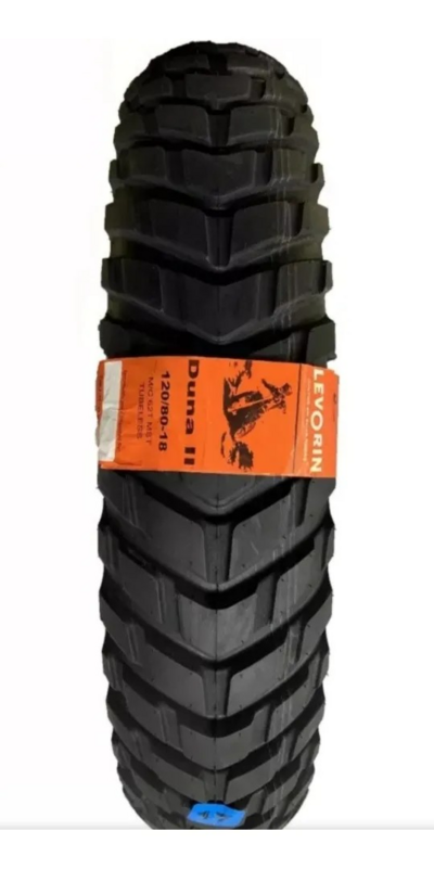 Pneu Traseiro 120-80-18 Levorin Duna 2 XRE 300 E LANDER