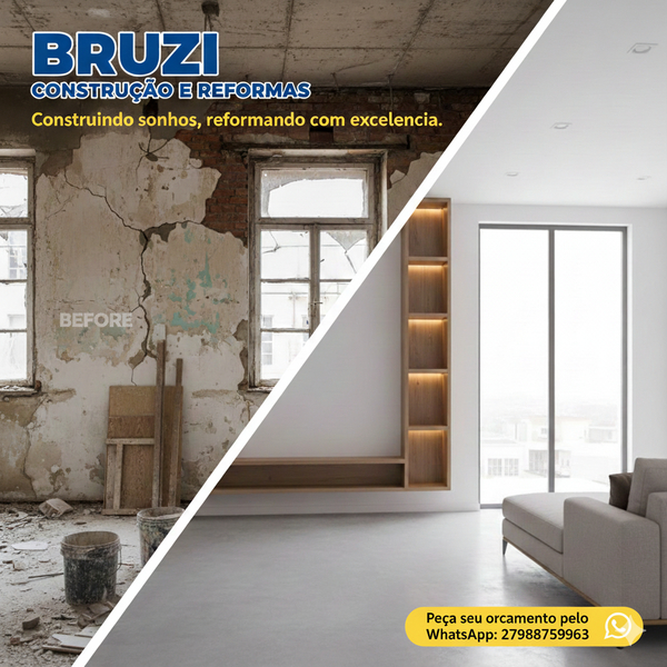 BRUZI CONSTRUÇÃO E REFORMAS
