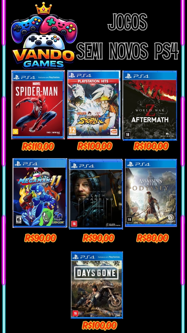 Jogo PS4 Spider-Man