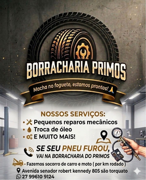 PRIMOS BORRACHARIA MOVEL