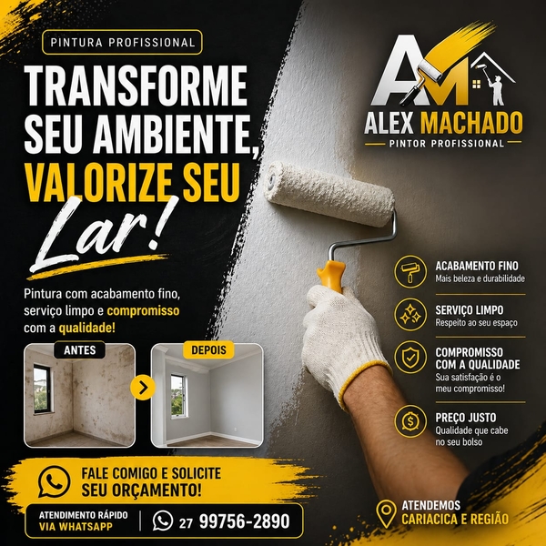Alex Machado Pintor Profissional