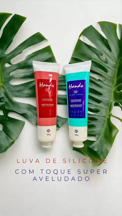 Luva de silicone